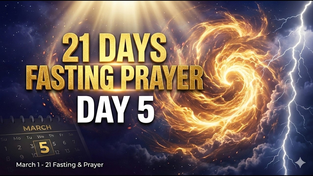 21 days Fasting | DAY 5 | MORNING | TONGUES PRAYER