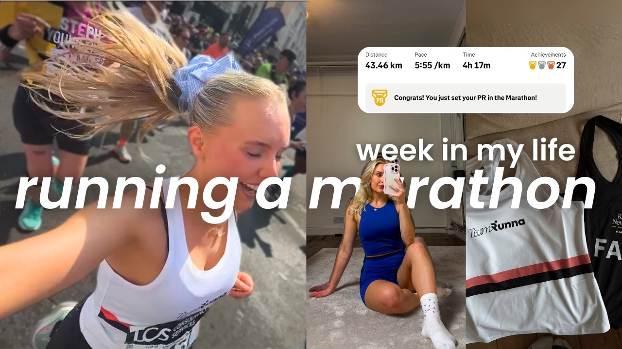 The Hardest Thing I’ve Ever Done | Running My First Marathon Vlog