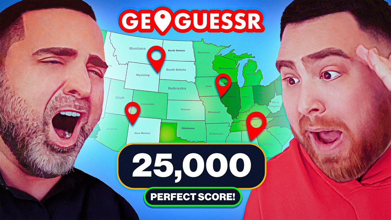 WE BEAT GEOGUESSR! Once In A Lifetime Perfect Game!