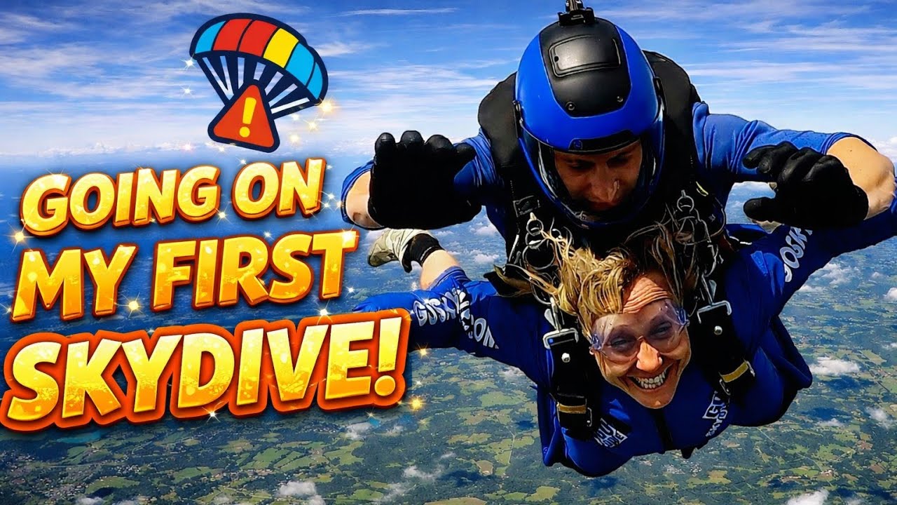 I Went Skydiving For The First Time!
