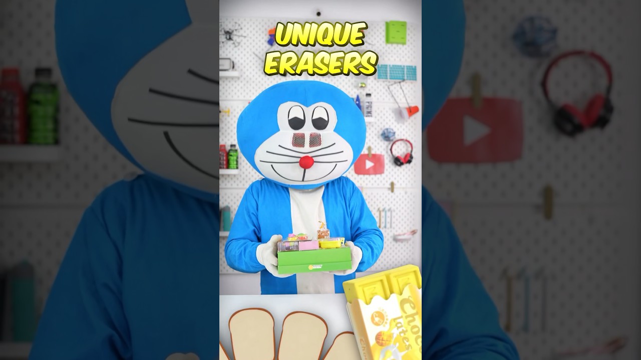 World&rsquo;s Most Weird Erasers