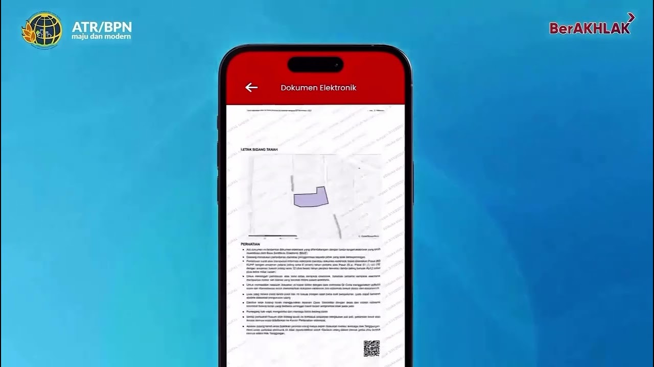 VERIFIKASI KEASLIAN SERTIPIKAT ELEKTRONIK MELALUI APLIKASI SENTUH TANAHKU