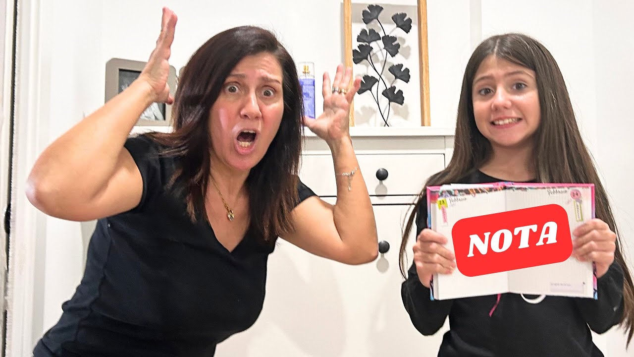 VANESSA prende la PRIMA NOTA alle MEDIE e NON VUOLE DIRLO a MAMMA ROMINA 