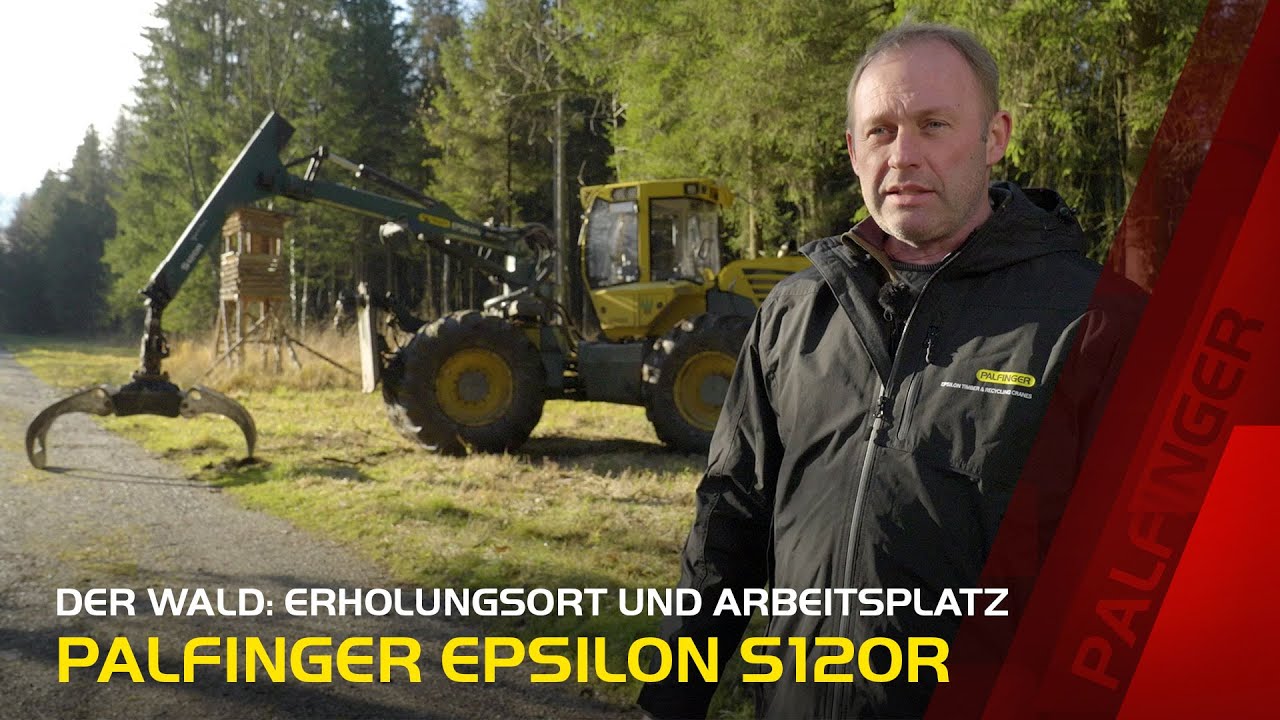 PALFINGER EPSILON S120R - The forest: Interplay of recreation site and workplace