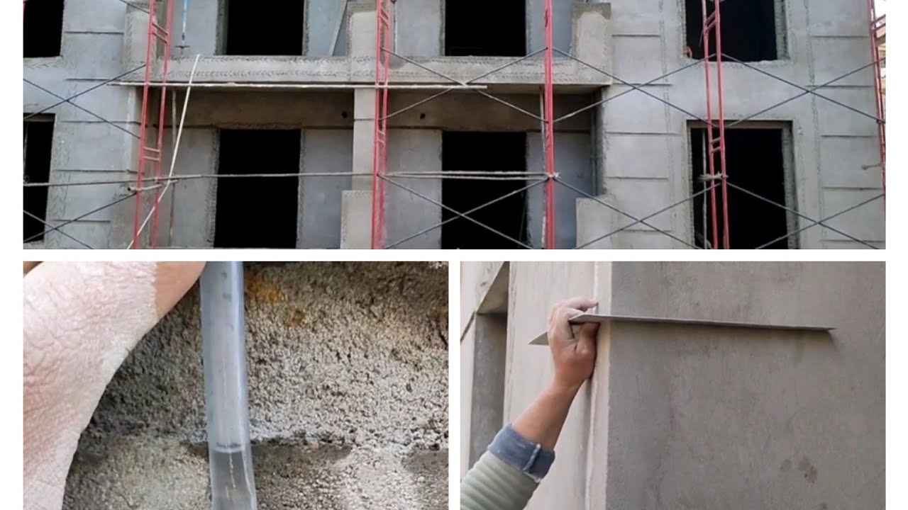 بياض الواجهات الجزء الثاني مرحلة الملو