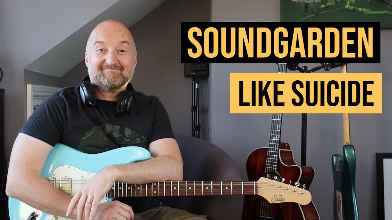 Как играть «Like Suicide» группы Soundgarden | Урок игры на гитаре