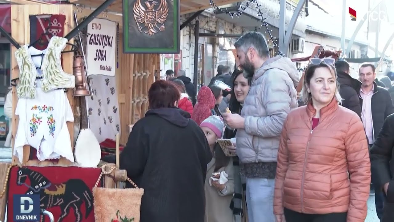 DNEVNIK: Otvoren zimski bazar u Gusinju