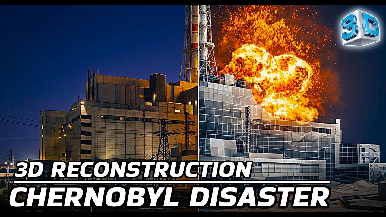 3D Reconstruction of the Chernobyl Nuclear Explosion