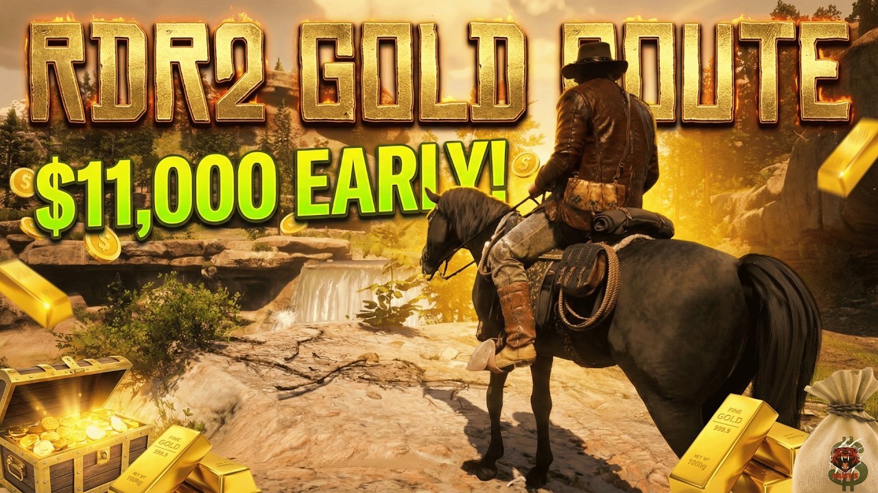 Самый простой способ разбогатеть на раннем этапе RDR2 (руководство по главе 2)