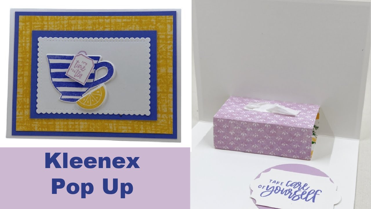 Pop Up Tissue Box Card|Make a Fun Get Well Card!