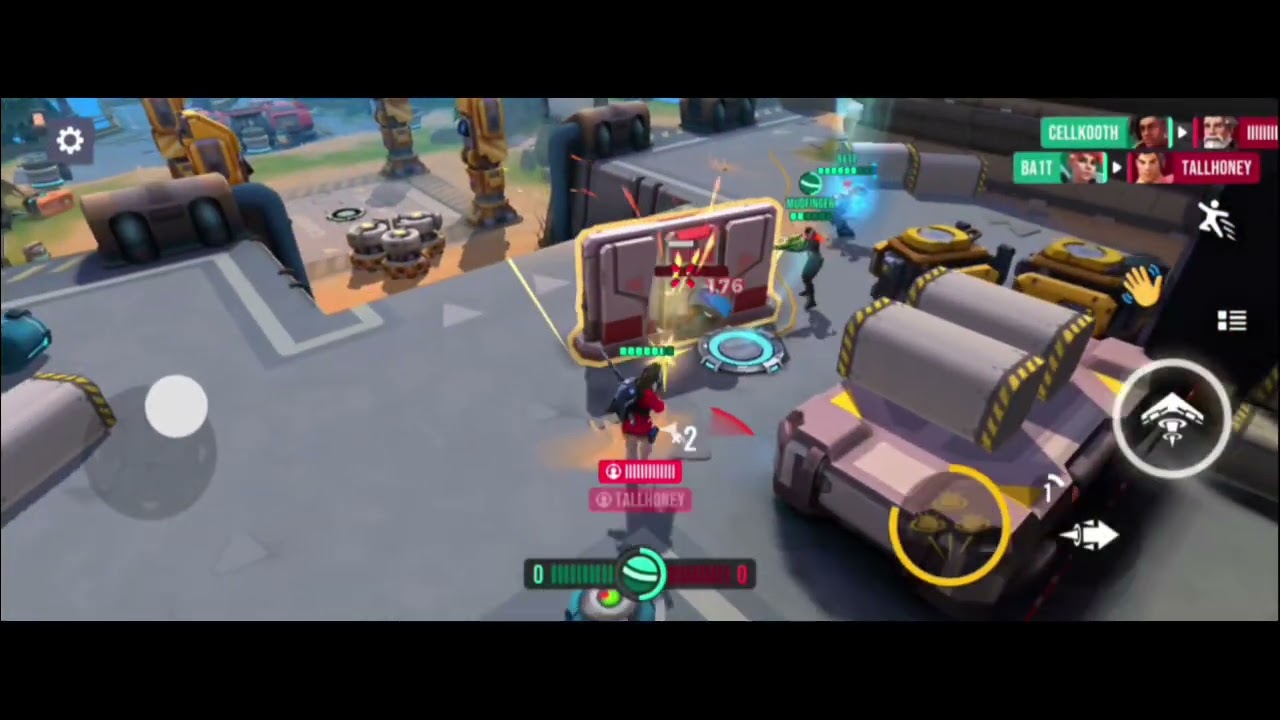 Mindless play of Ricochet Squad