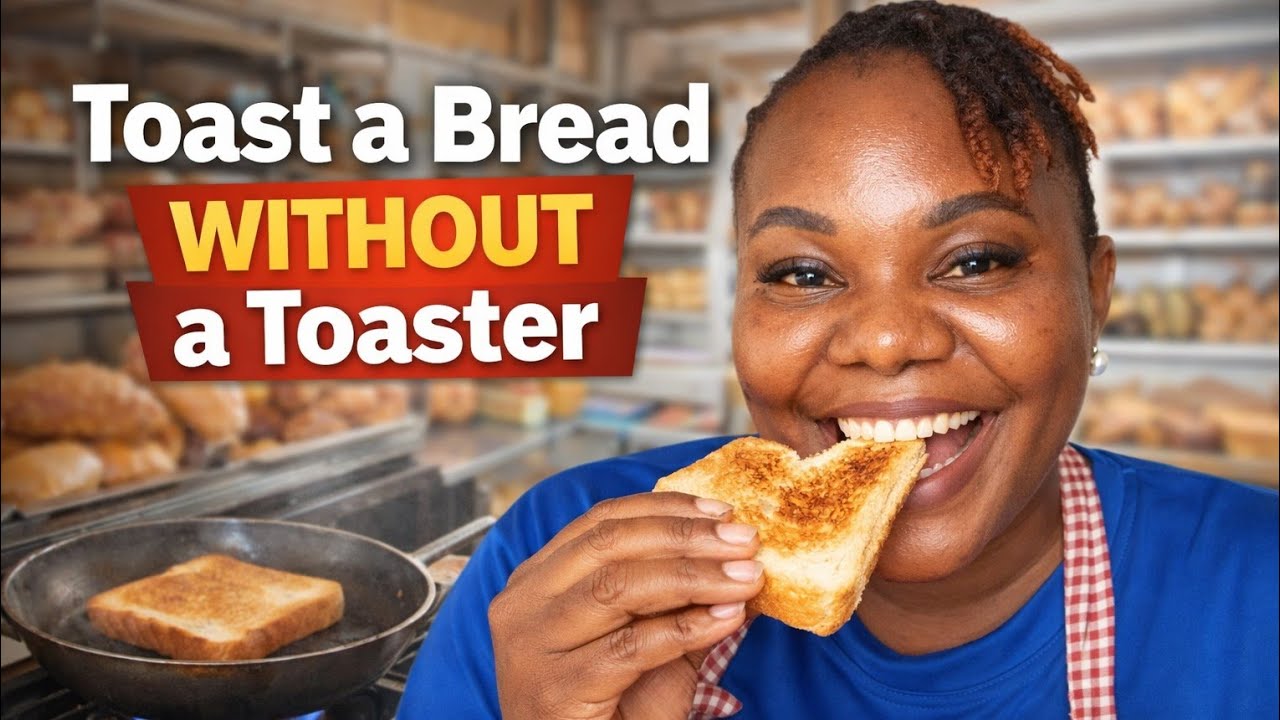 Toast A Bread Without A toaster. #breadtoaster #breadmaking #bread 