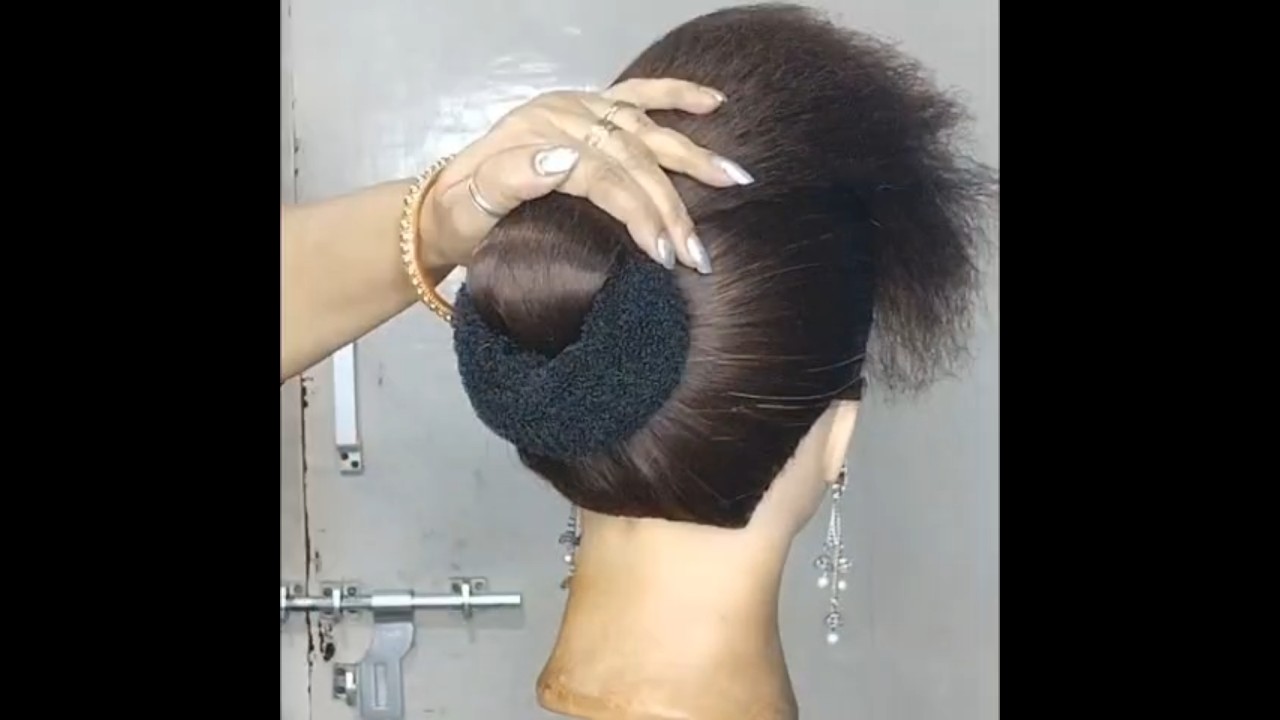 Wedding Updo Hairstyle With Comb Pin 