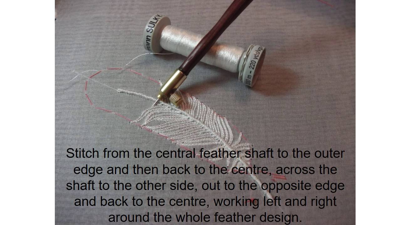 Tambour beading and embroidery