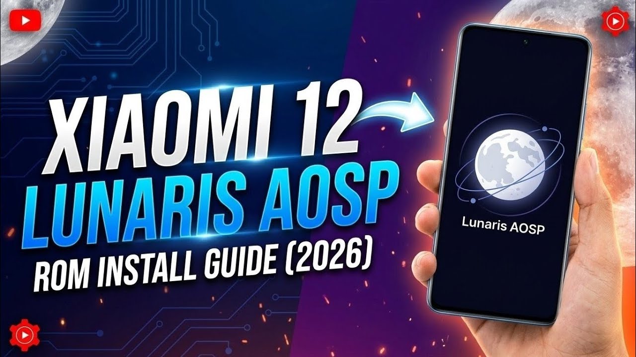 How to Install Lunaris AOSP ROM on Xiaomi 12 | Step-by-Step Guide