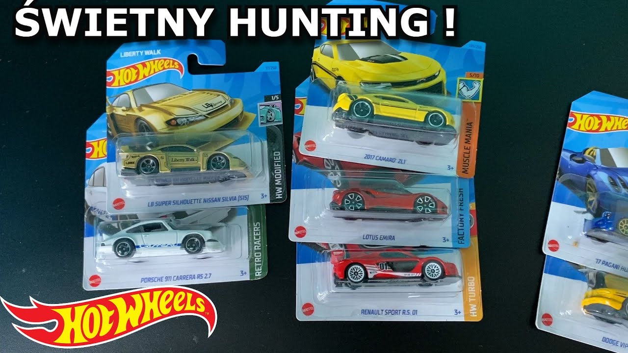 HOT WHEELS HUNTING W KIK TRAFIŁEM MODELE Z 2023 ROKU