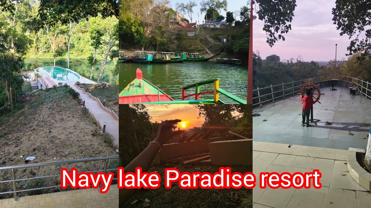Navy lake Paradise resort Kaptai tour part 3  🌄fish vorta ।beef curry 