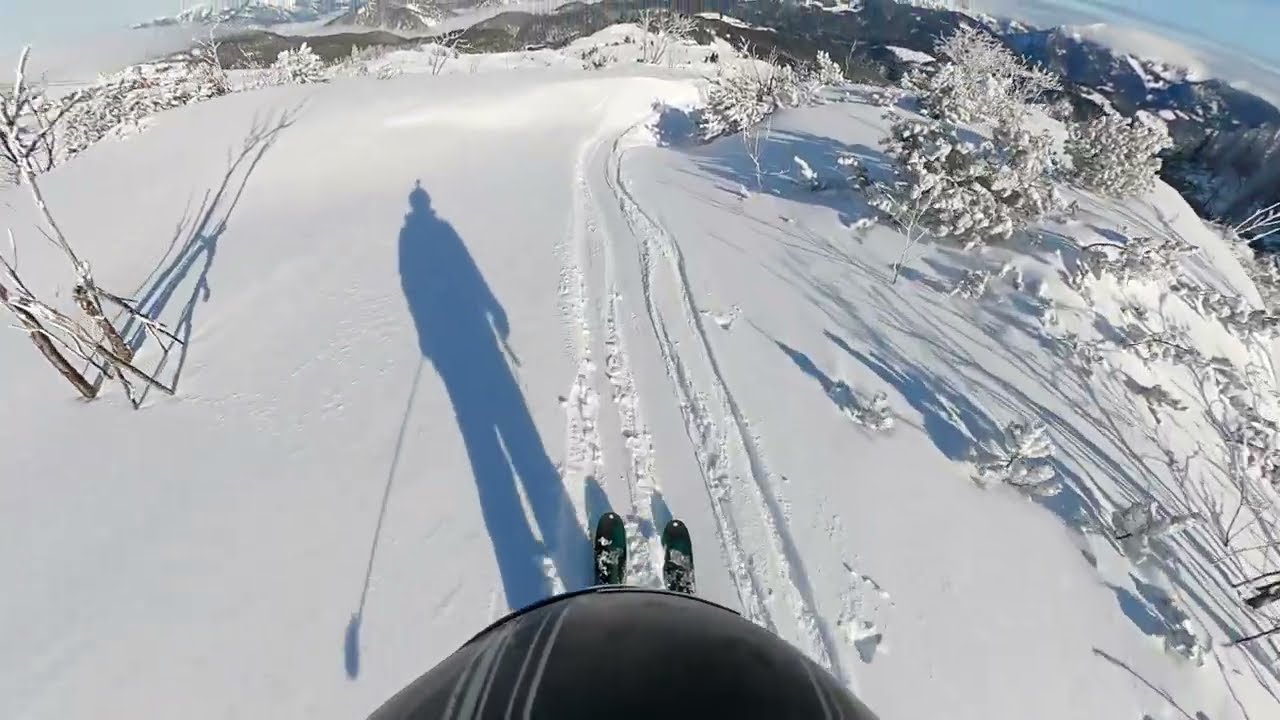 New Snow on Steinplatte - Powder/Freeride Ski POV ASMR