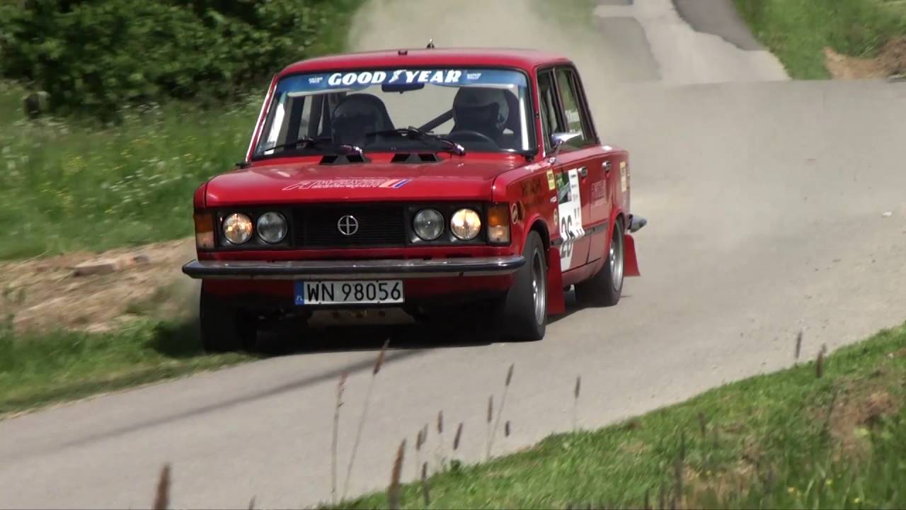 2 Rajd Rzeszowiak HRPP | Winiarski / Szostak | Fiat 125p [MotoRecords.pl]