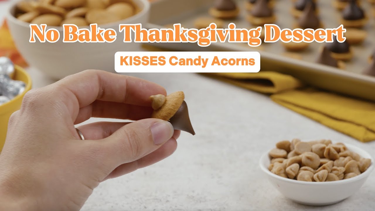 HERSHEY'S KISSES Acorn Treats | Hersheyland Recipes