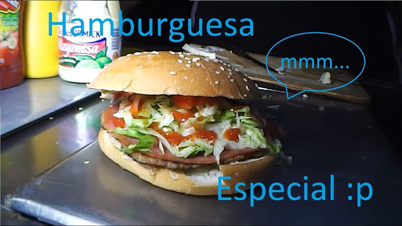Hamburguesa Hawaiana | Especial LA MEJOR RECETA