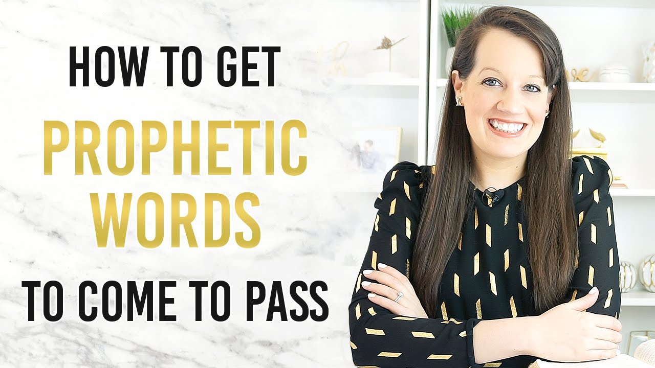 Getting Prophetic Words to Come to Pass