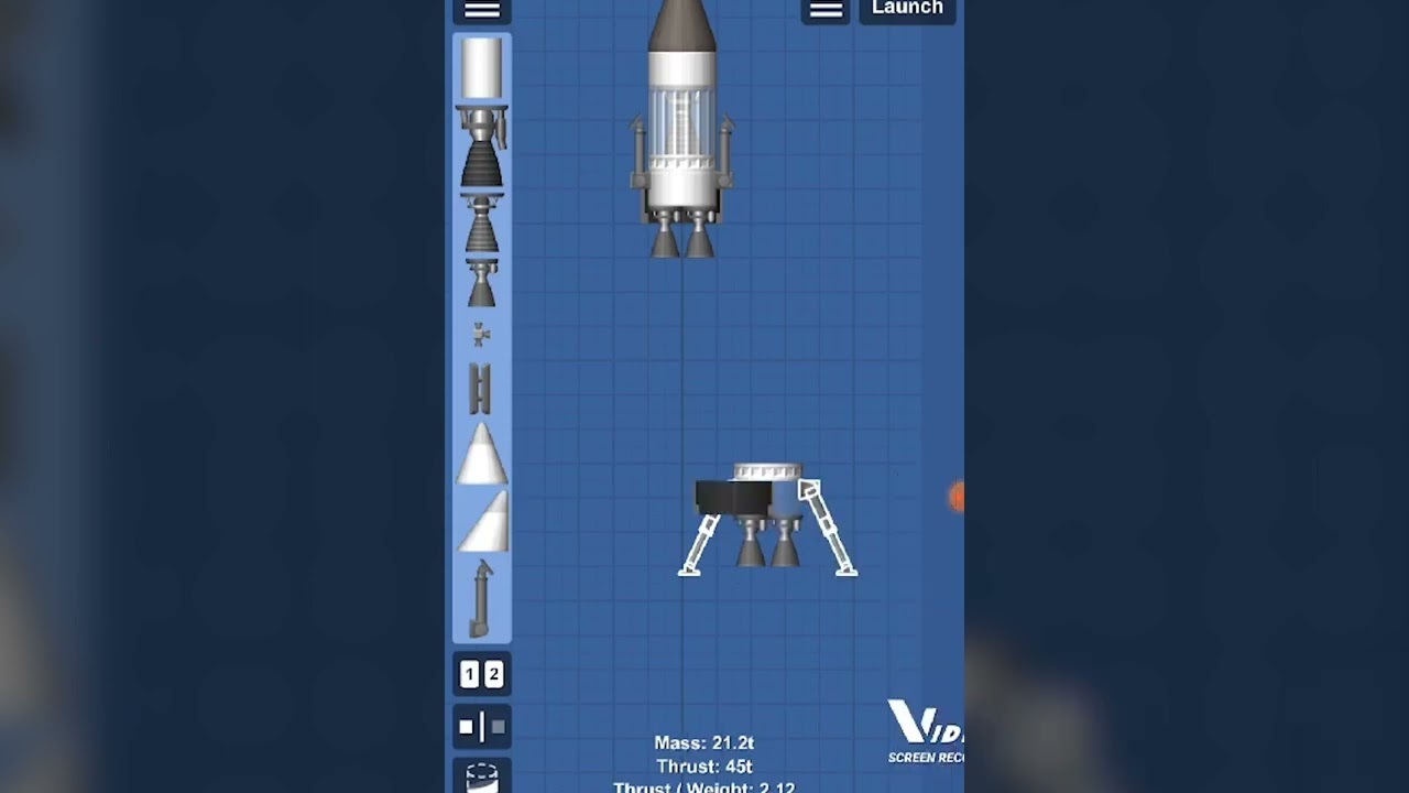 Lunar Lander Tutorial | Spaceflight Simulator Free Version