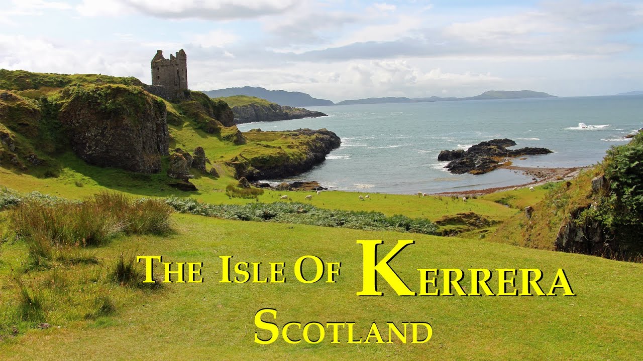 4K A Walk Around The Idyllic Isle of Kerrera, Scotland.