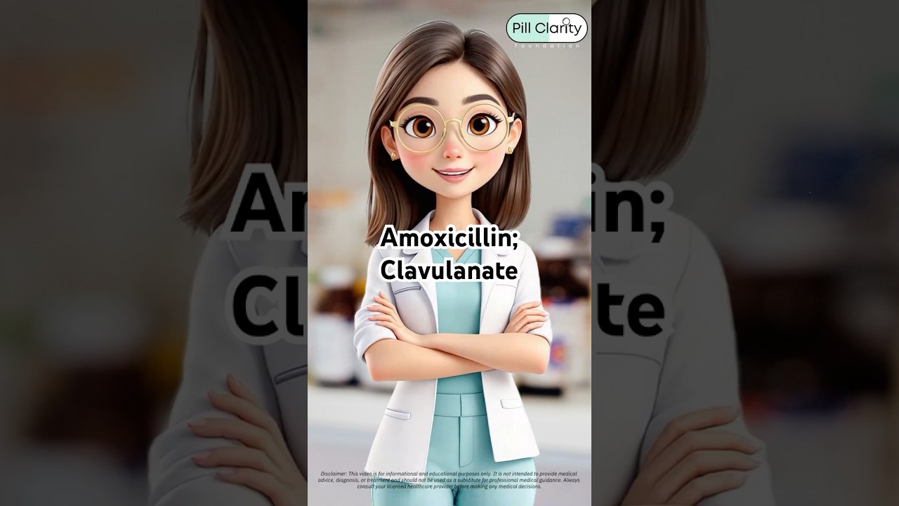 Amoxicillin; Clavulanate with Dr. Clara Tee 💊