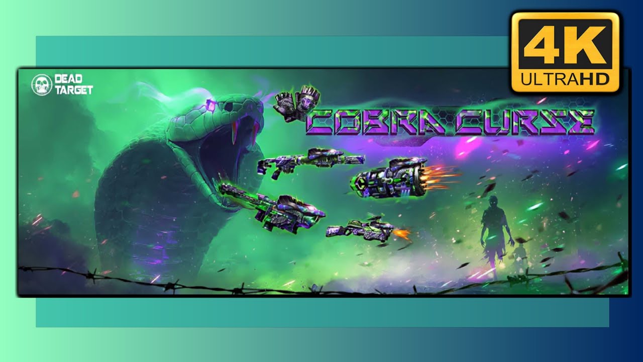 cobra curse gun set | dead target 3D offline zombie