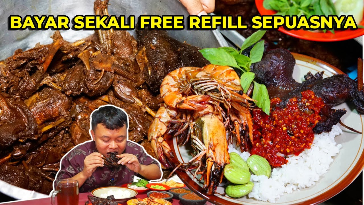 Spesial Bebek Goreng! Awal Jualan Gak Laku Sama Sekali, Sekarang Bisa Laku 500 Porsi!