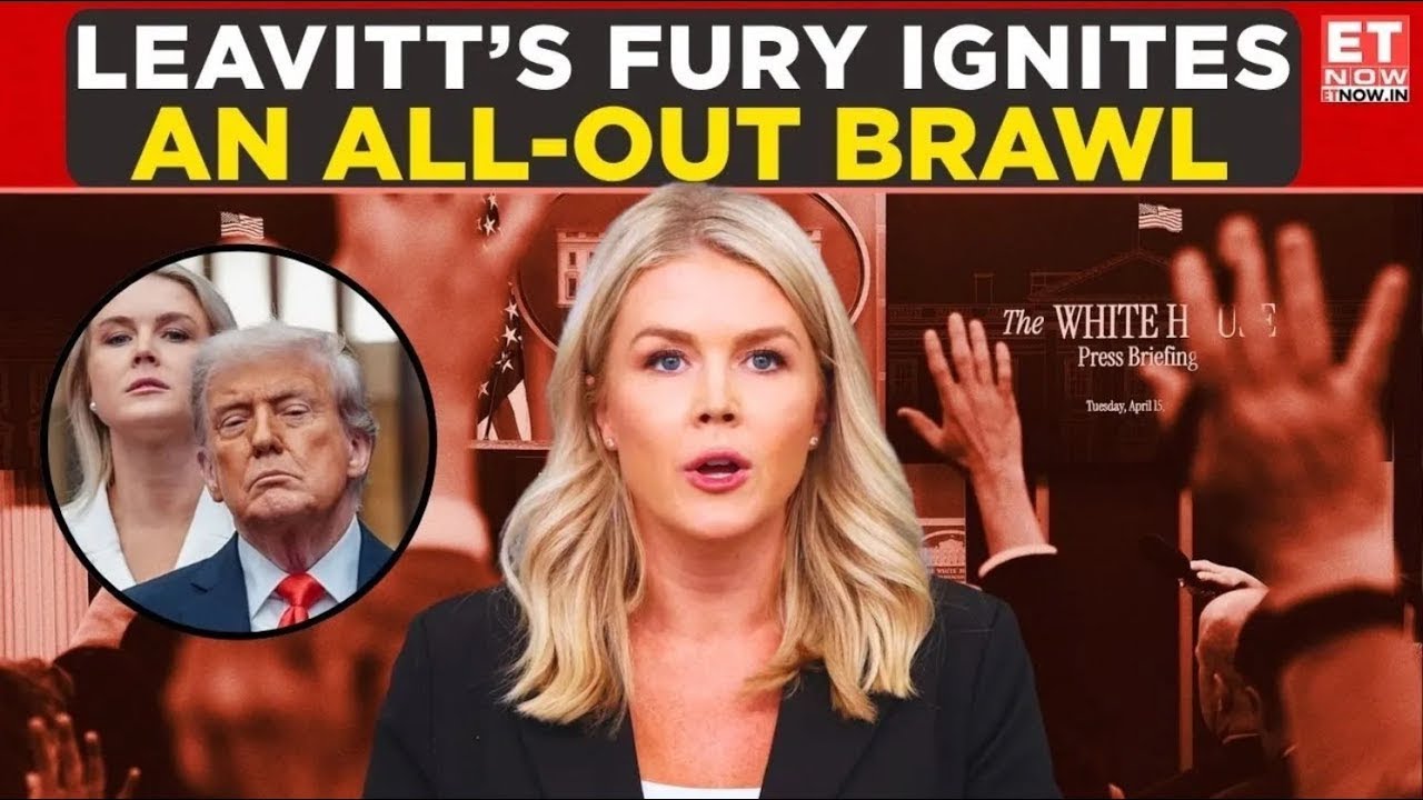 LIVE: White House Erupts In Turmoil As Karoline Leavitt’s Sudden Outburst Sparks Massive Clash