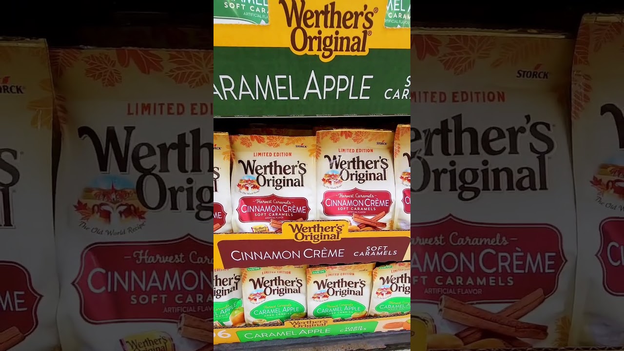 NEW Werther&rsquo;s Original Fall Holiday Candy Flavors! #FALL #candy