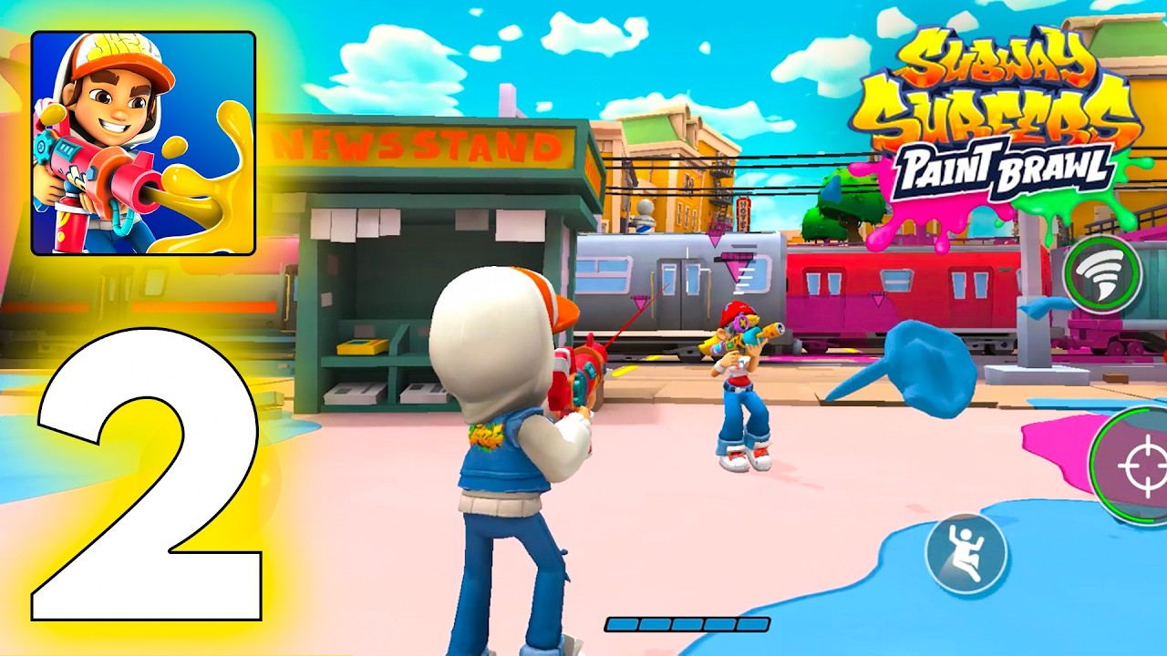 Subway Surfers Paint Brawl - DESERT MAP + NEW CHARACTER - Gameplay Walkthrough Part 2 (Android,iOS)