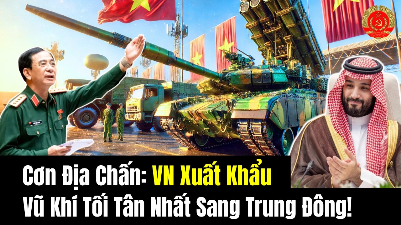 Cơn Địa Chấn: Việt Nam Xuất Khẩu Loạt Vũ Khí 