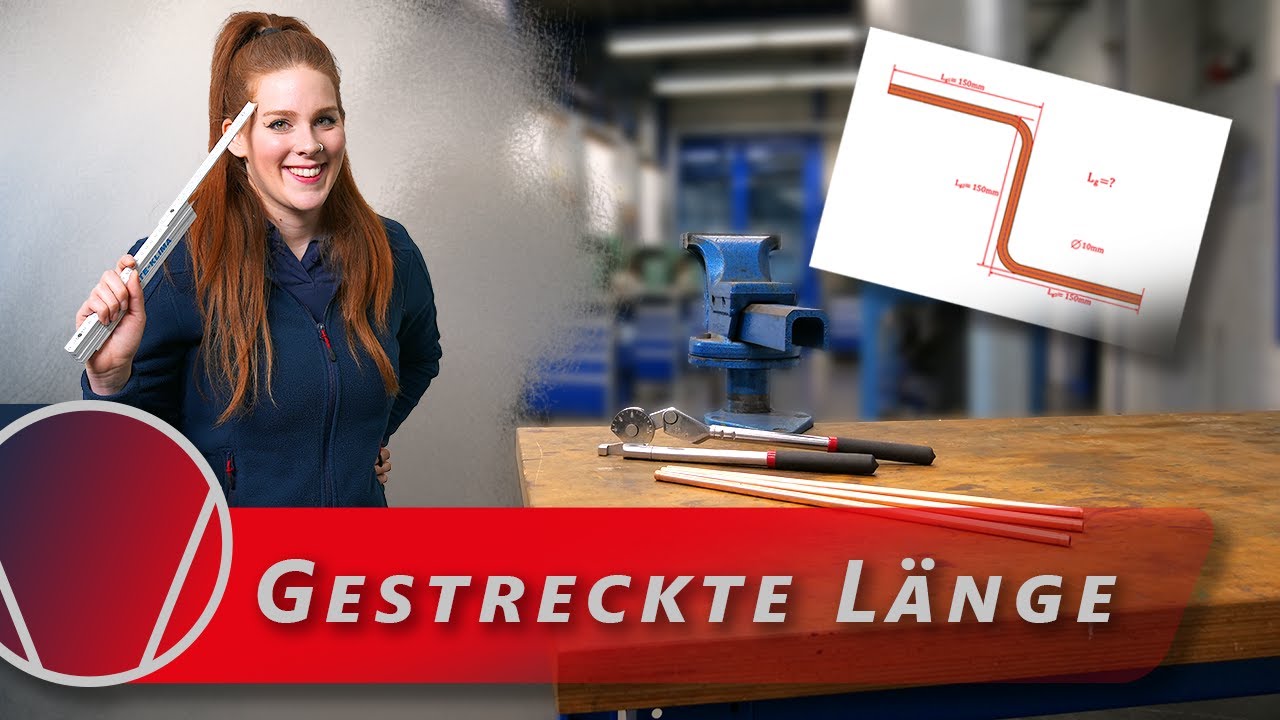 Biegen (9) - Oh nein, es ist zu kurz! - Gestreckte L&auml;nge richtig berechnen
