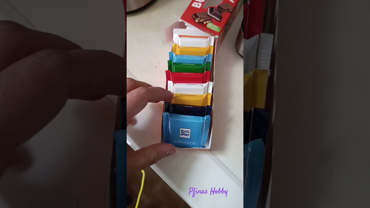 Ritter Sport Schokolade Germany 2024  😳