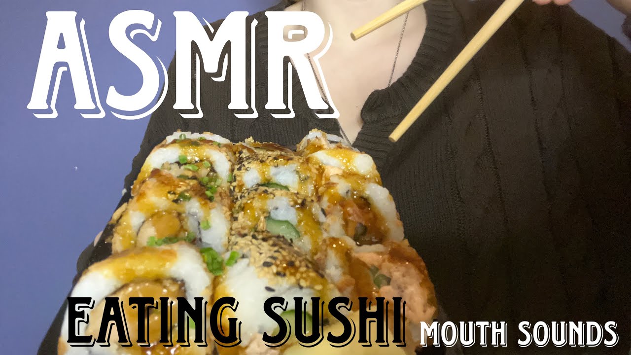ASMR | Eating Sushi 🍱 | mouth sounds 