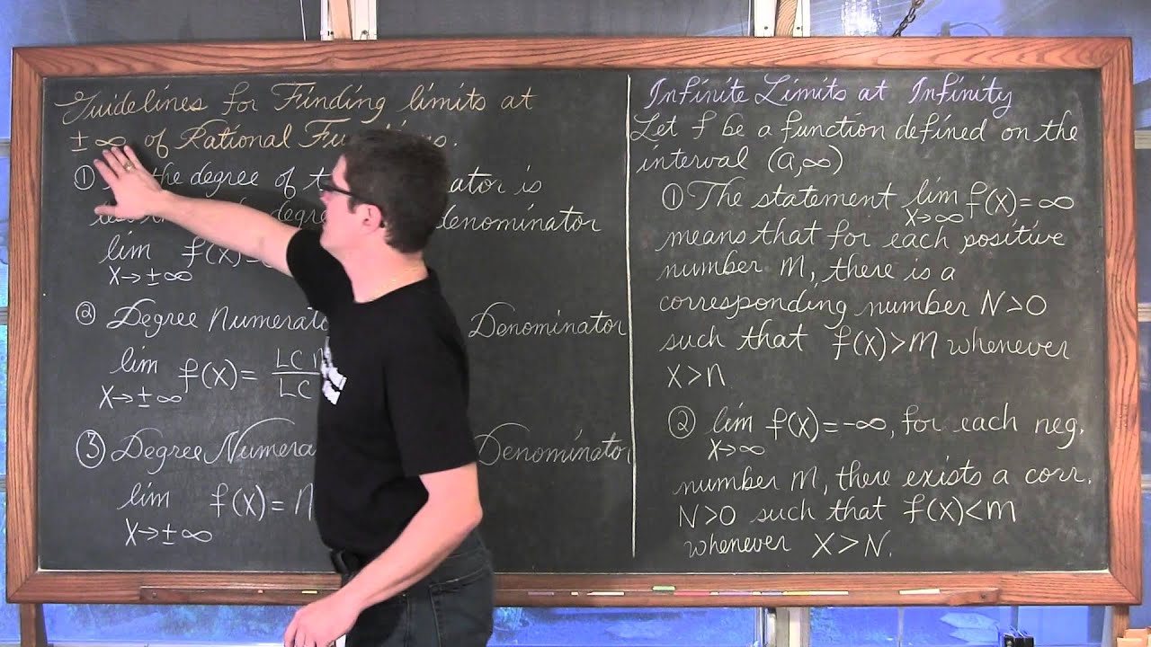Limits at Infinity Rational, Irrational, and Trig Functions Calculus 1 AB READ DESCRIPTION