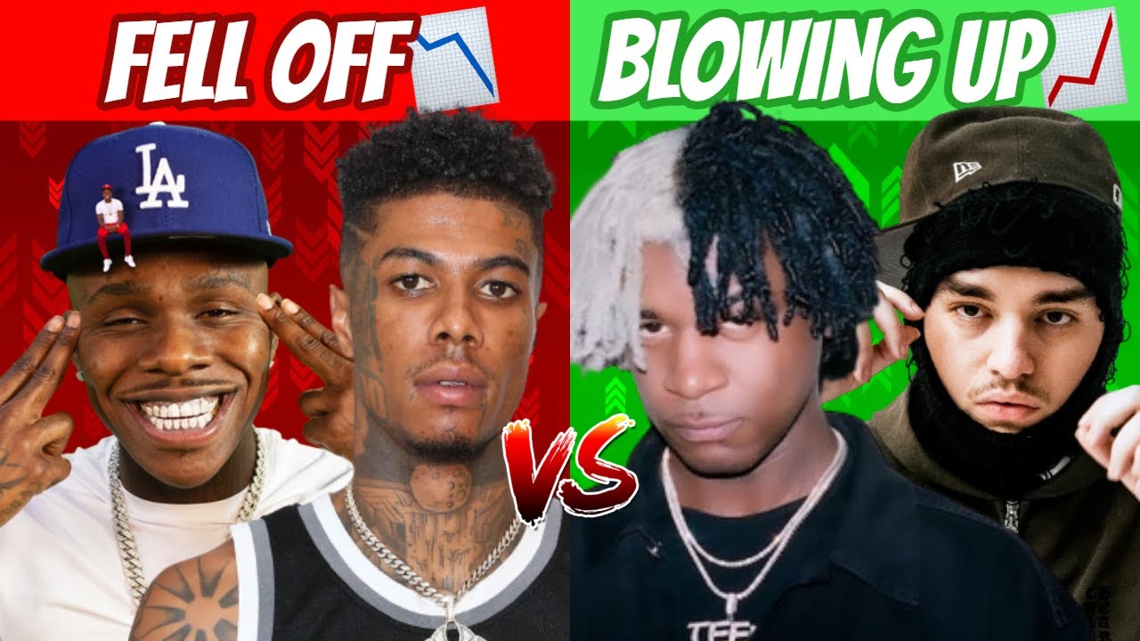 Rappers That Fell Off vs Rappers That Are Blowing Up *2023 EDITION*