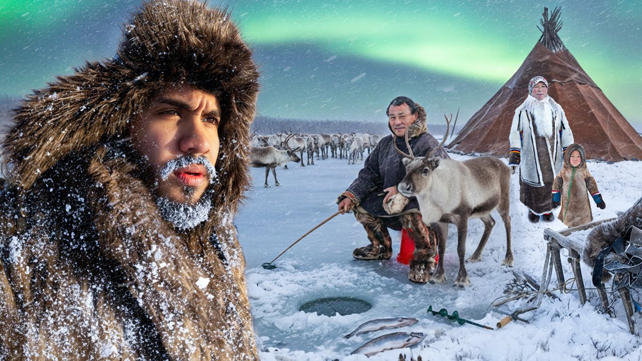 Así es la EXTREMA VIDA de los últimos INDÍGENAS NÓMADAS del ÁRTICO | Los Nenets (2/3)