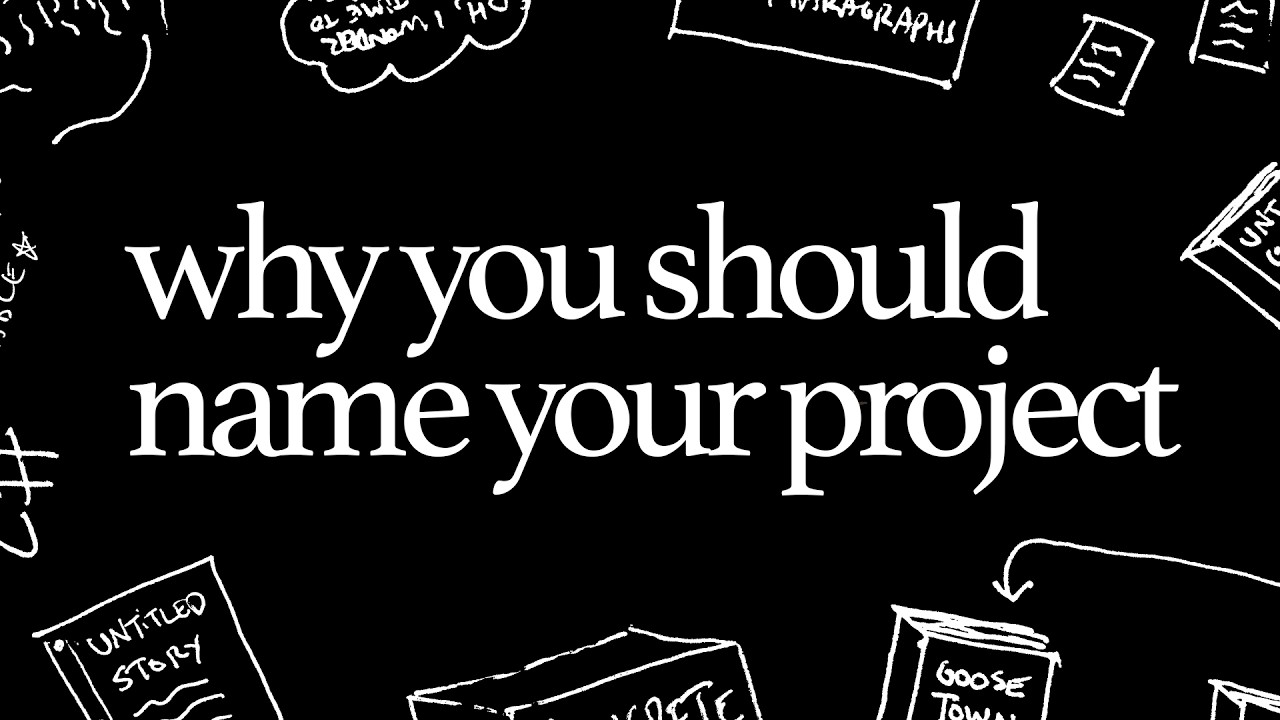 how to actually finish creative projects! (one quick tip)