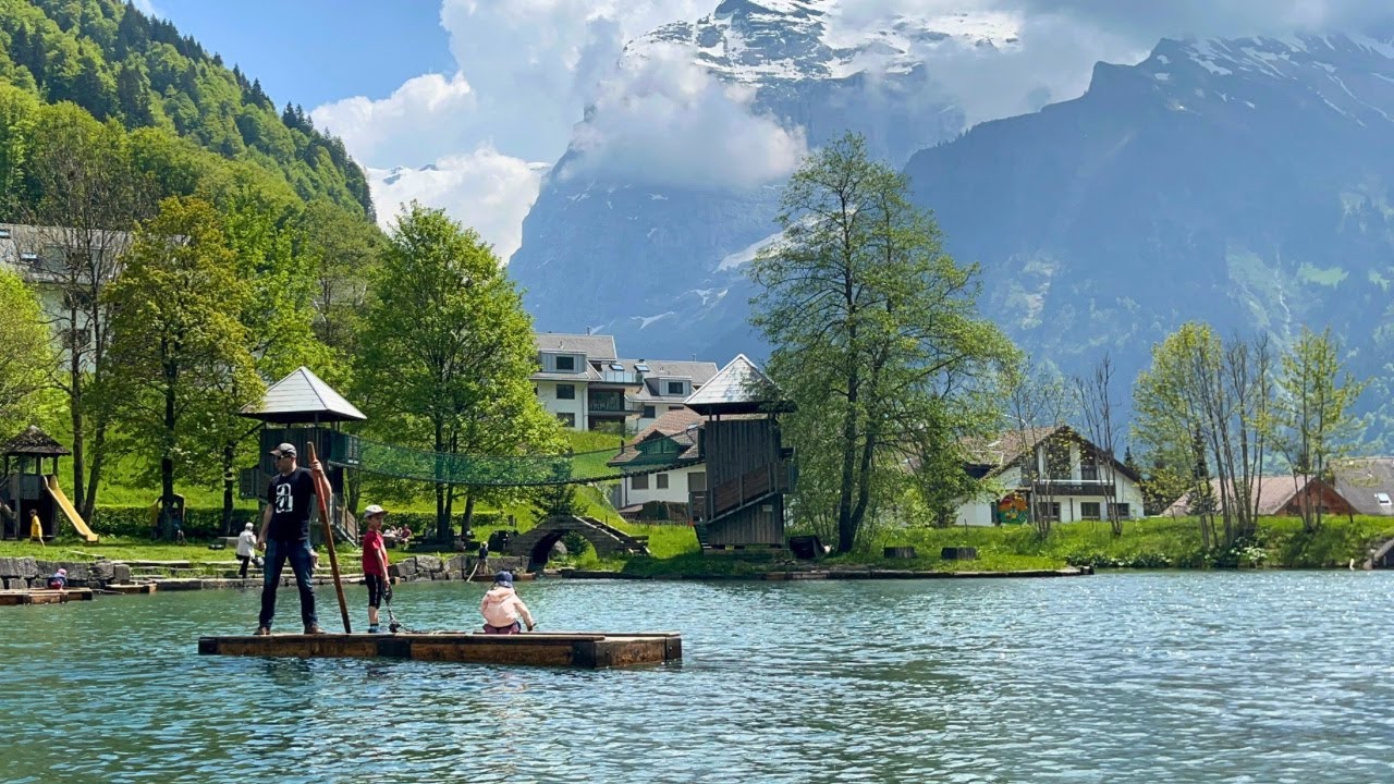 Things to do with kids in Switzerland #9 A peaceful afternoon in GROTZENWÄLDLI playground.