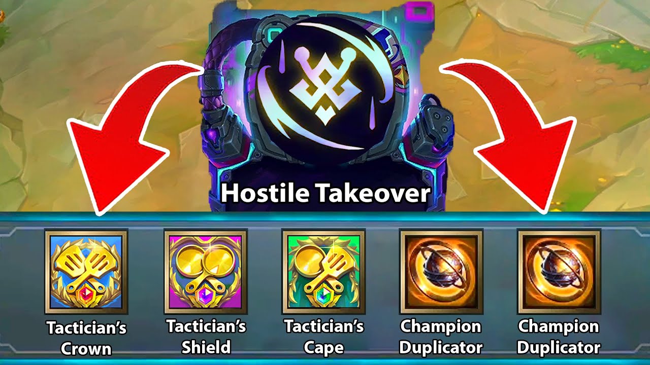 Hostile Takeover Cash = x3 Tactician's Crown !??