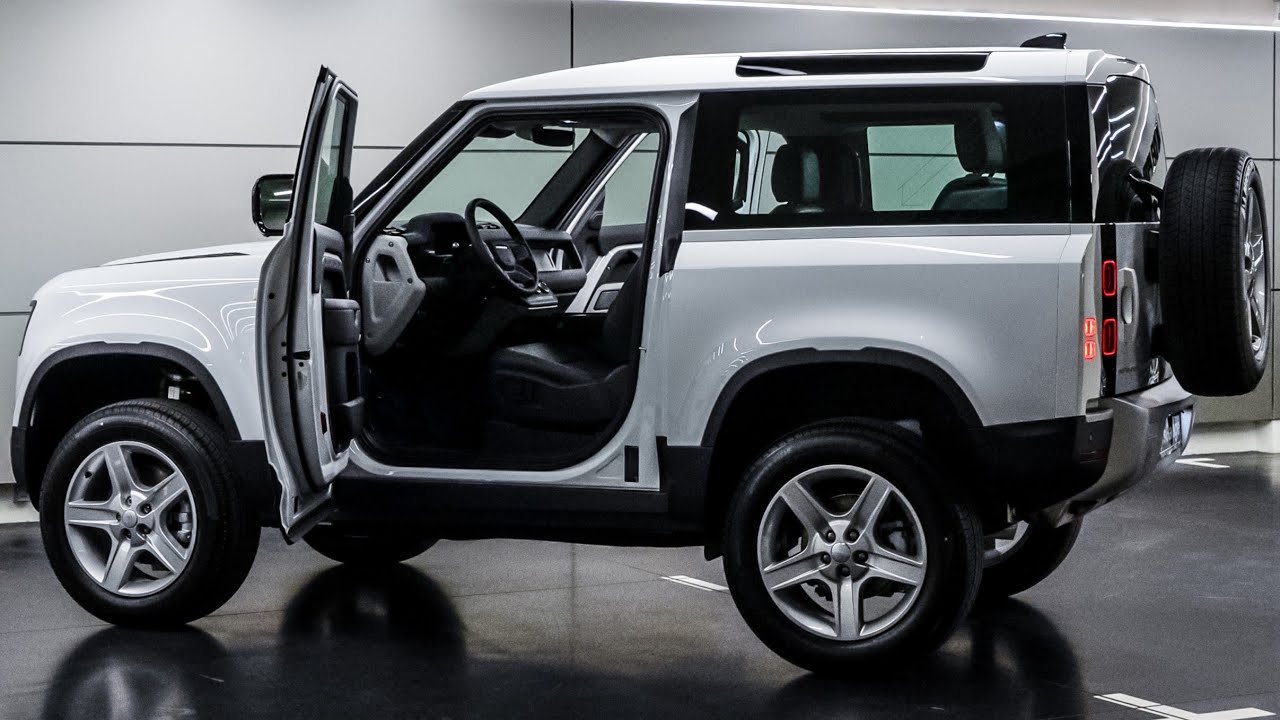 2024 White Land Rover Defender 90 - Візуальний Огляд 4K