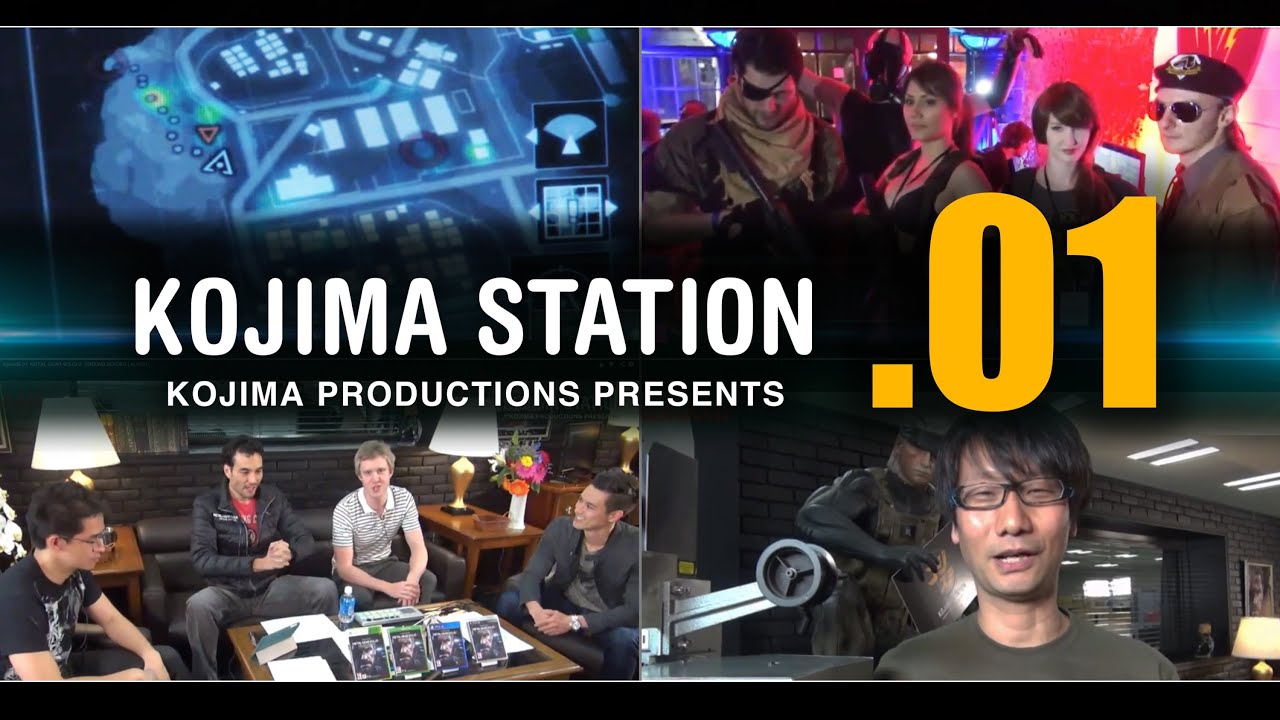 KOJIMA STATION (KojiSta) - Episode 01: METAL GEAR SOLID V: GROUND ZEROES LAUNCH !