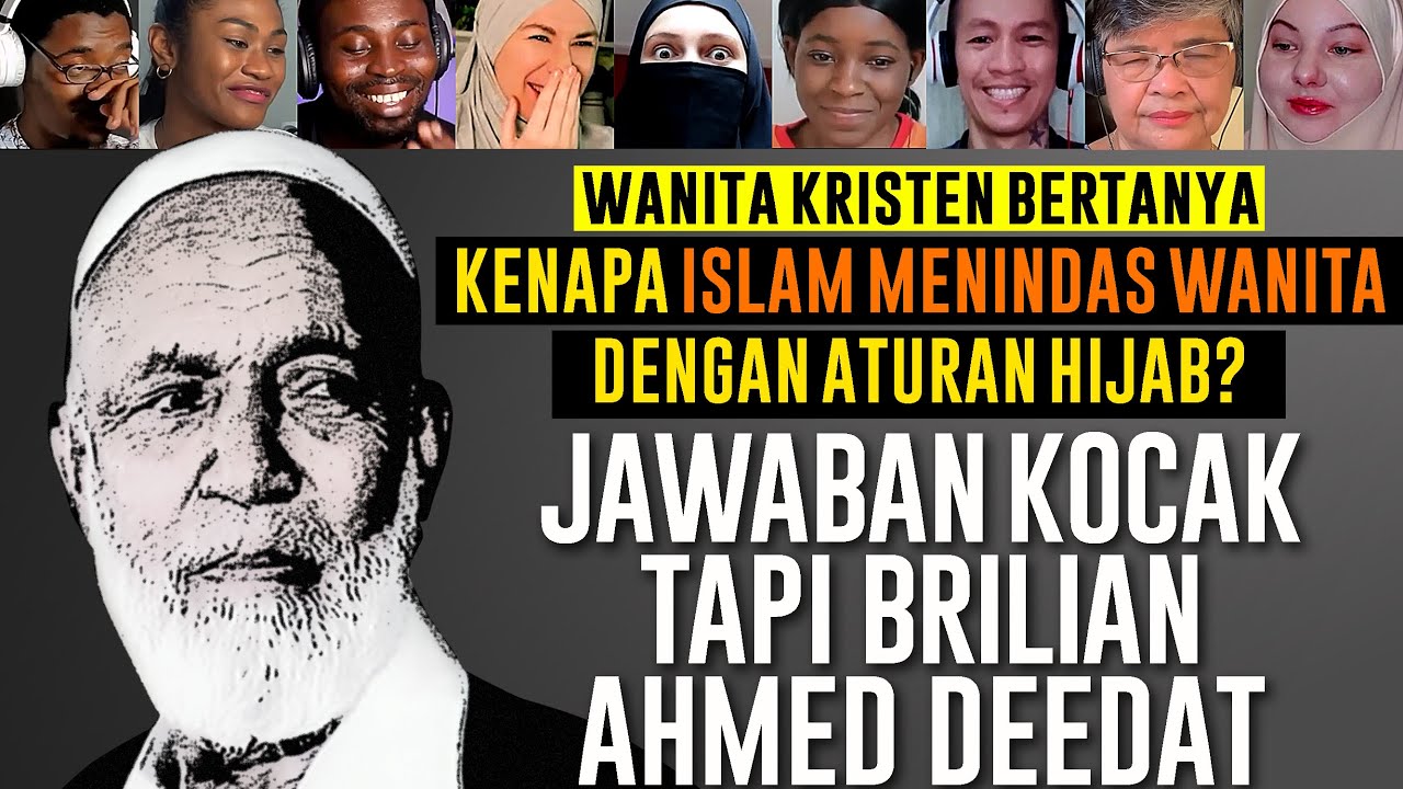 СМЕХ! Ахмед Дидат поднимает вопрос о хиджабе | Реакция новообращенных и немусульман шокирует