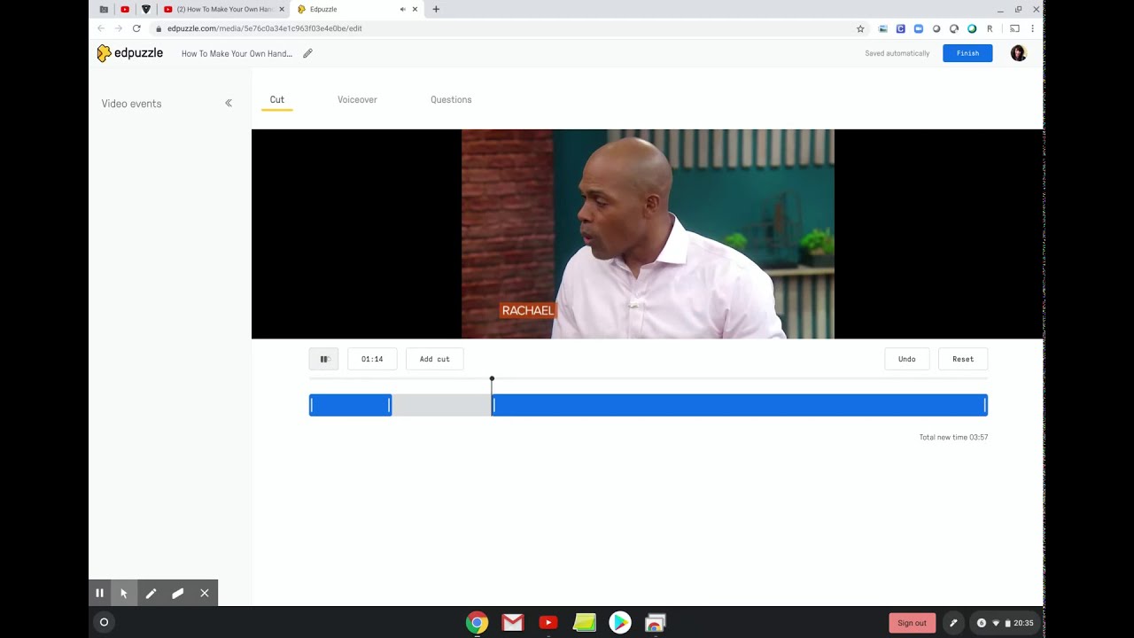 edpuzzle New Video Editing Cut Tool 2020