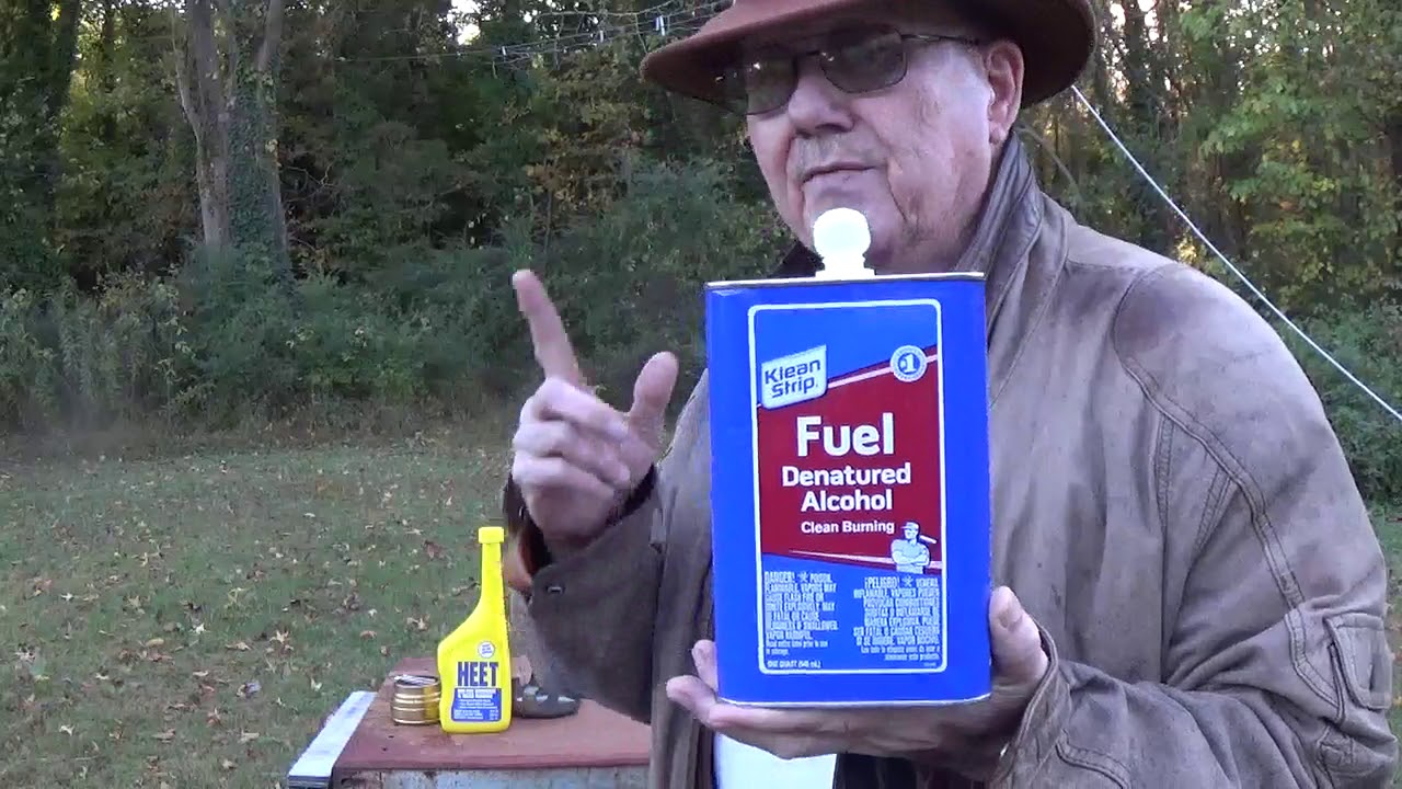 Alcohol Stove Fuel Update 11 1 19