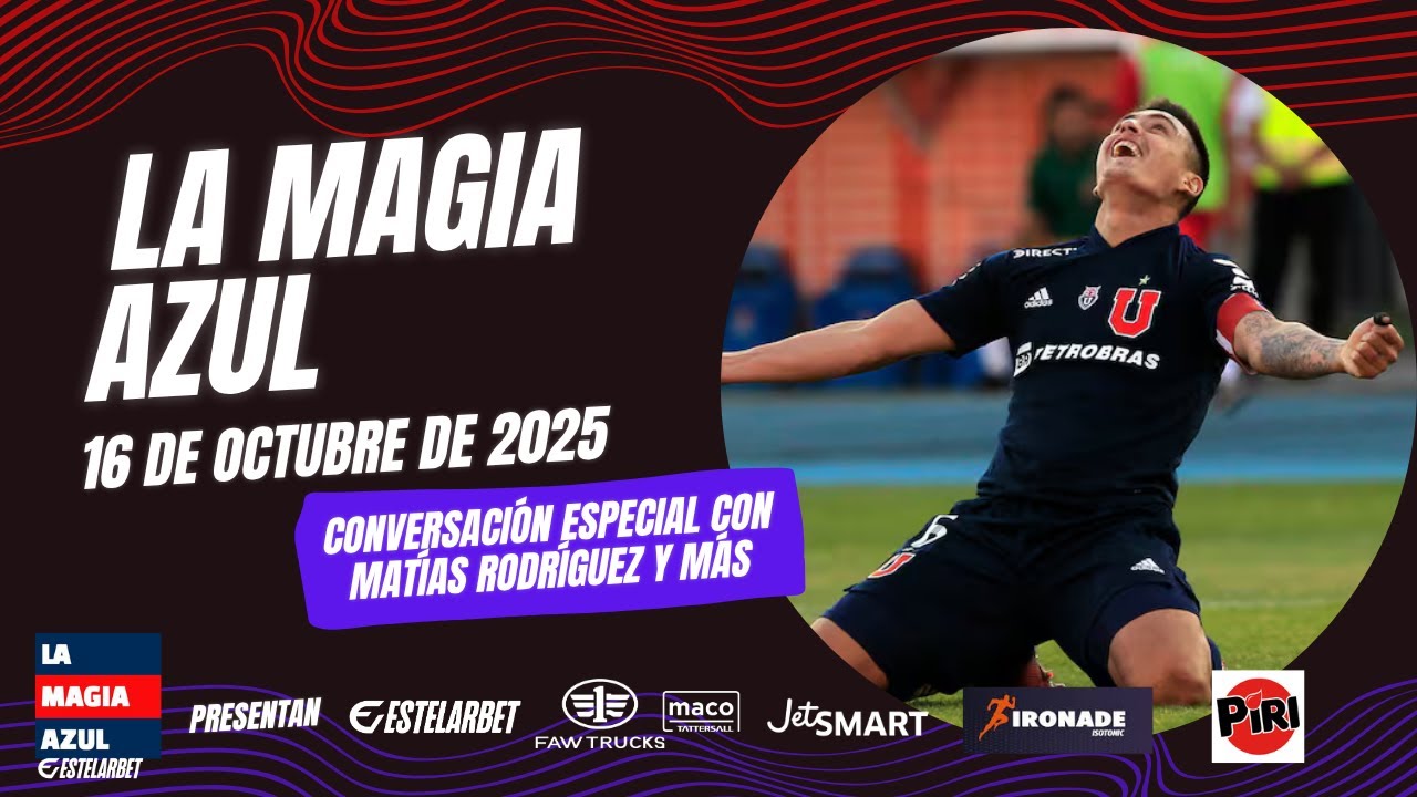 📺🤘 La Magia Azul EN VIVO | Mat&iacute;as Rodr&iacute;guez conversa tras anunciar su retiro del f&uacute;tbol y mucho m&aacute;s